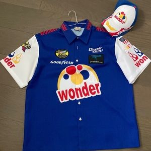 Men’s Ricky Bobby Costume shirt and hat